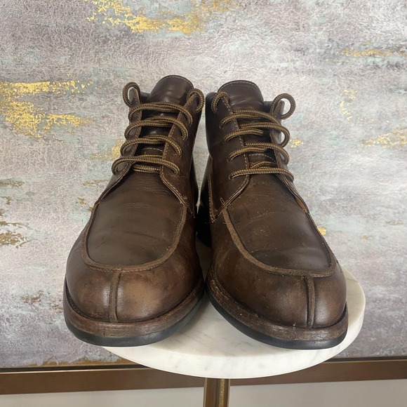 Cole Haan Chukka Boots Mens Size 9 Brown Leather Ankle Vibram Sole 14220 main image 9